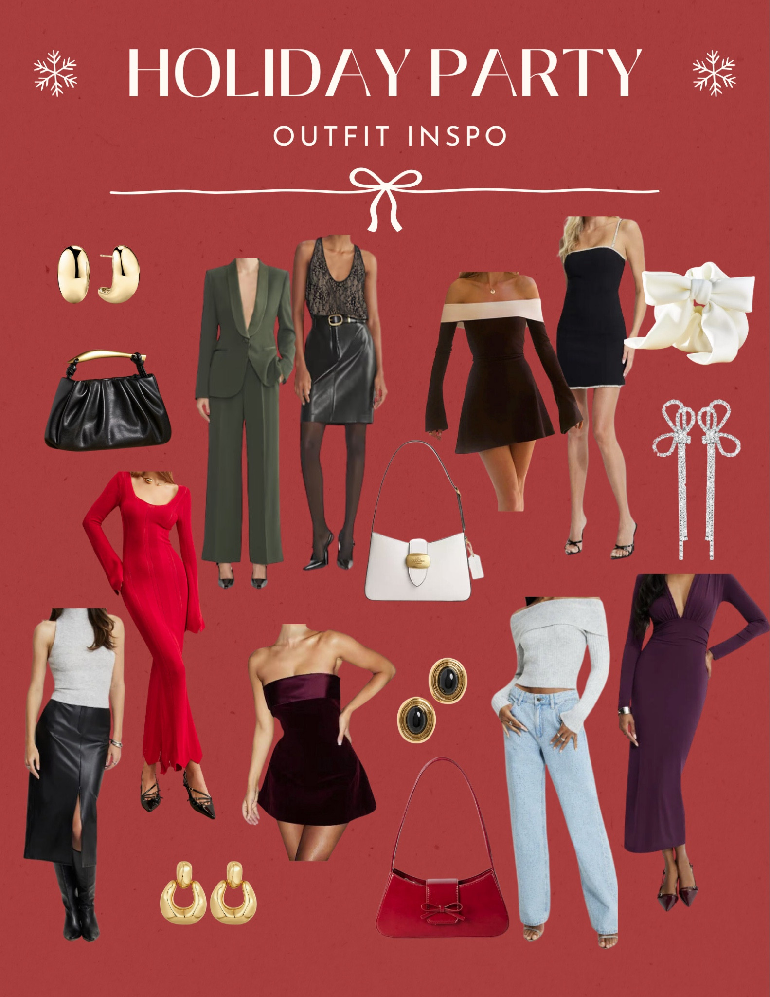 Holiday party outfit inspo! ✨🎉
#LTKGiftGuide #LTKHoliday #LTKSeasonal
