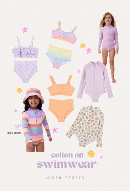 swimwear for kids! These are my favorite and last for a long time! 

They run TTS but easily can size up for longer wear. Many colors and patterns available! 

#LTKfamily #LTKswim #LTKkids