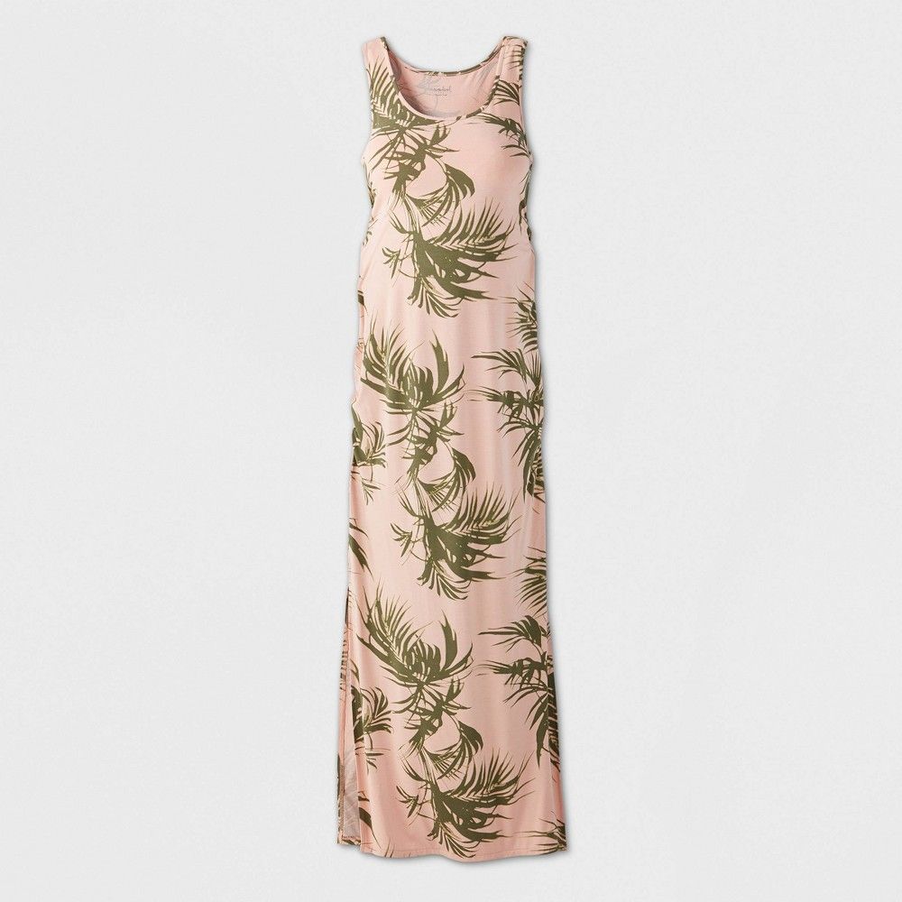 Maternity Printed Sleeveless Essential Knit Dress - Isabel Maternity by Ingrid & Isabel Pink XL | Target