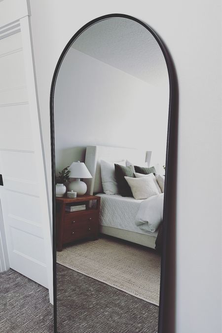 Super tall floor mirror! Taller than most!

Floor length mirror, arched mirror, bedroom mirror, bedroom decor, home decor, fashion 

#LTKhome #LTKbeauty