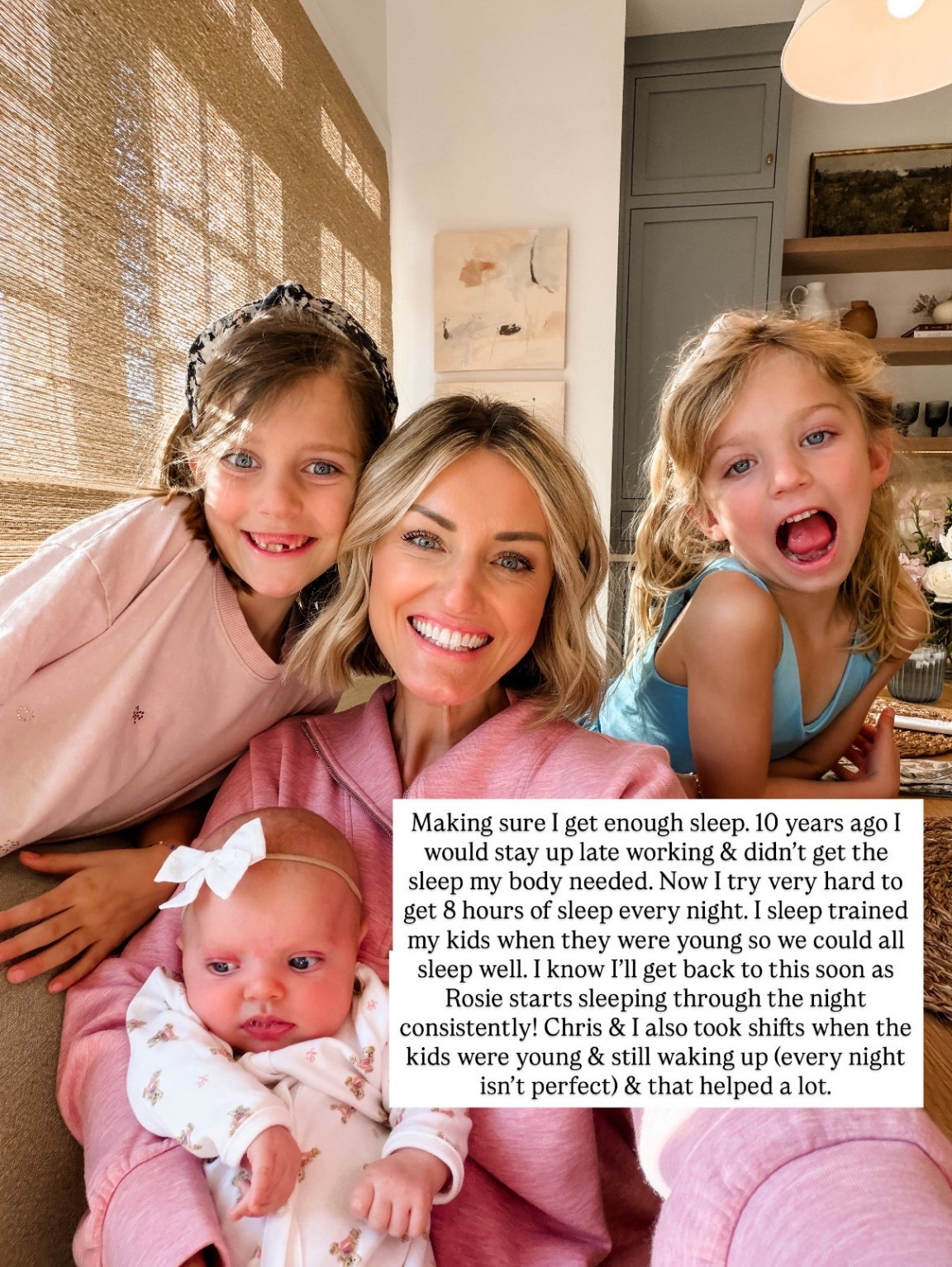 Getting good sleep is so important! I try to prioritize this especially as a mom!

Loverly Grey

#LTKmomlife