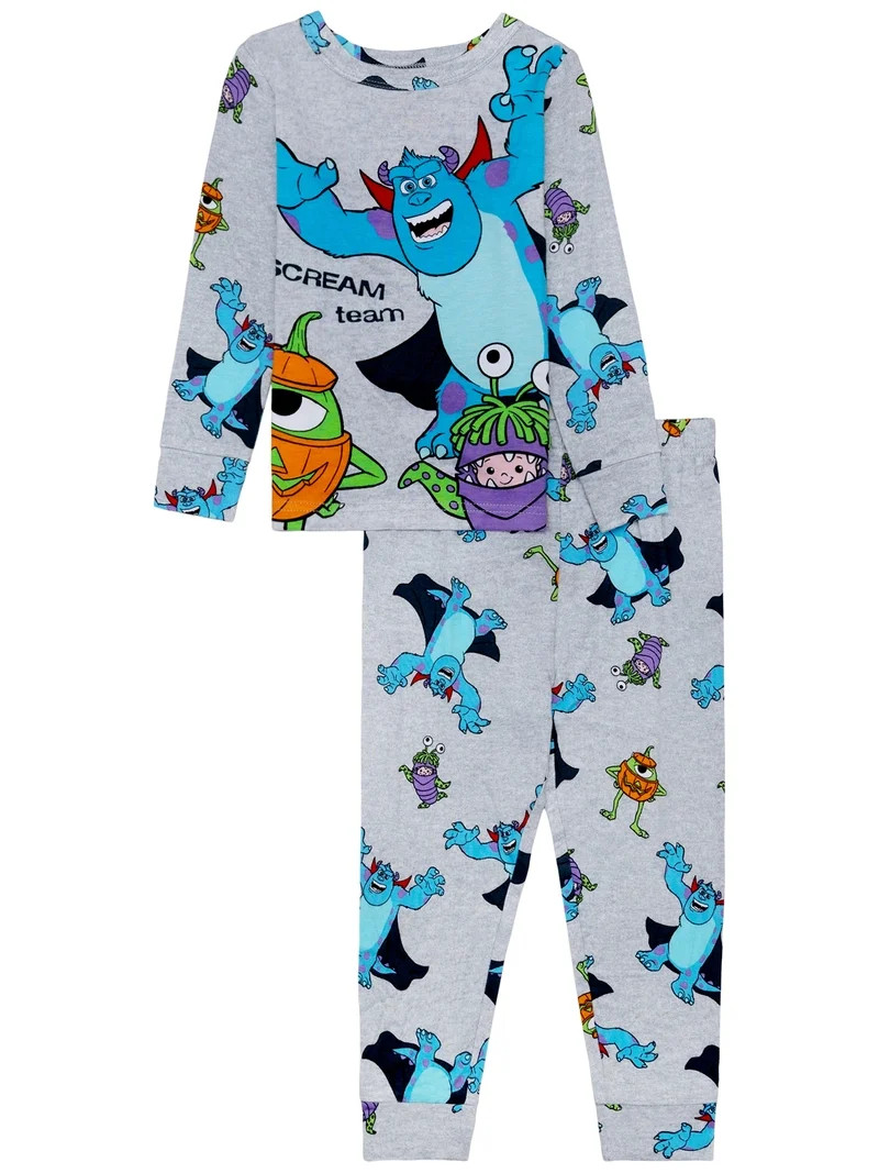 Character Toddler Halloween Pajama Set, 2-Piece, Sizes 12M-5T | Walmart (US)