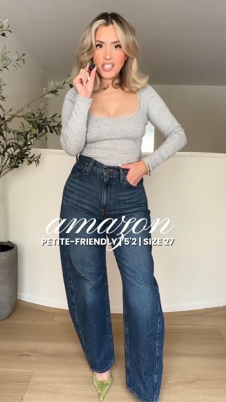BEST JEANS on Amazon 🙌🏼👏🏼 

Wearing size 27 and size 4 regular

#LTKgrwm #LTKootd #LTKU
