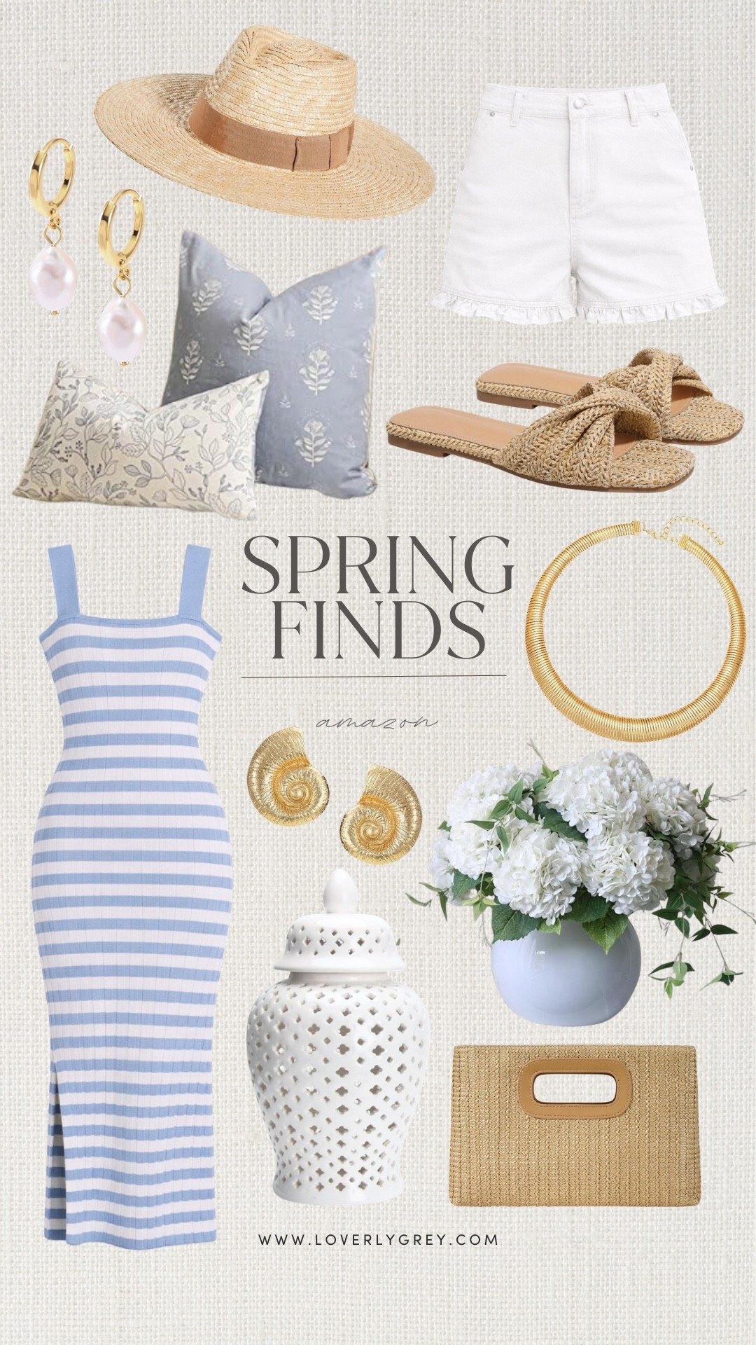 So many cute spring finds that’ll be at your doorstep before you know it! 

Loverly Grey, Amazon find, Amazon fashion, Amazon home decor, spring fashion, spring outfit ideas, spring home decor 

#LTKSeasonal #LTKHome #LTKootd