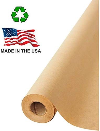 Made in USA Brown Kraft Paper Jumbo Roll 17.75” x 1200” (100ft) Ideal for Gift Wrapping, Art,... | Amazon (US)