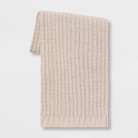 Solid Chenille Throw Blanket - Threshold™ | Target