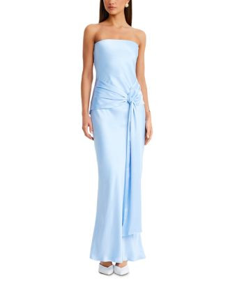 Angie Tie Front Maxi Dress | Bloomingdale's (US)
