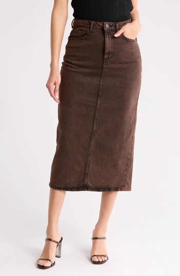 Billie High Waist Denim Pencil Skirt | Nordstrom Rack