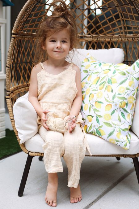 Miller loves her outdoor egg chair and I love mine! 

#LTKhome #LTKkids #LTKfamily