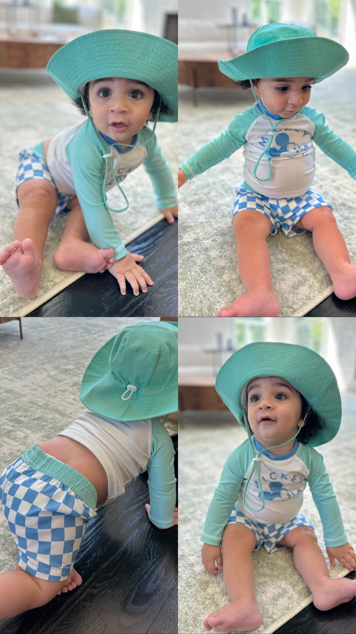 Jeremiah was living his best life in this Mickey swim set from Target — and it’s UNDER $20?! Such a gorgeous turquoise color! And he also lives in these hats from Amazon! ☀️💦

#CutestLittleSwimmer #TargetStyle #LTKBaby #SummerVibes #ToddlerOOTD #Under20Finds #LTKKids #TargetFinds #SwimStyle #LTKUnder50 #MickeyMoments #BabyStyleGoals #LTKSummer #AmazonFinds #BabyFashion

#LTKFindsUnder50 #LTKBaby #LTKSeasonal