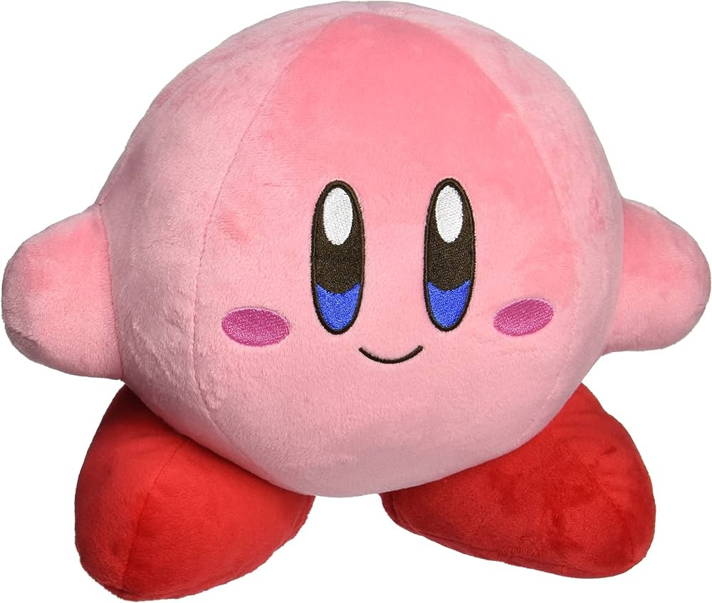 Little Buddy 1406 Kirby's Adventure 9" Medium Kirby Plush | Amazon (US)
