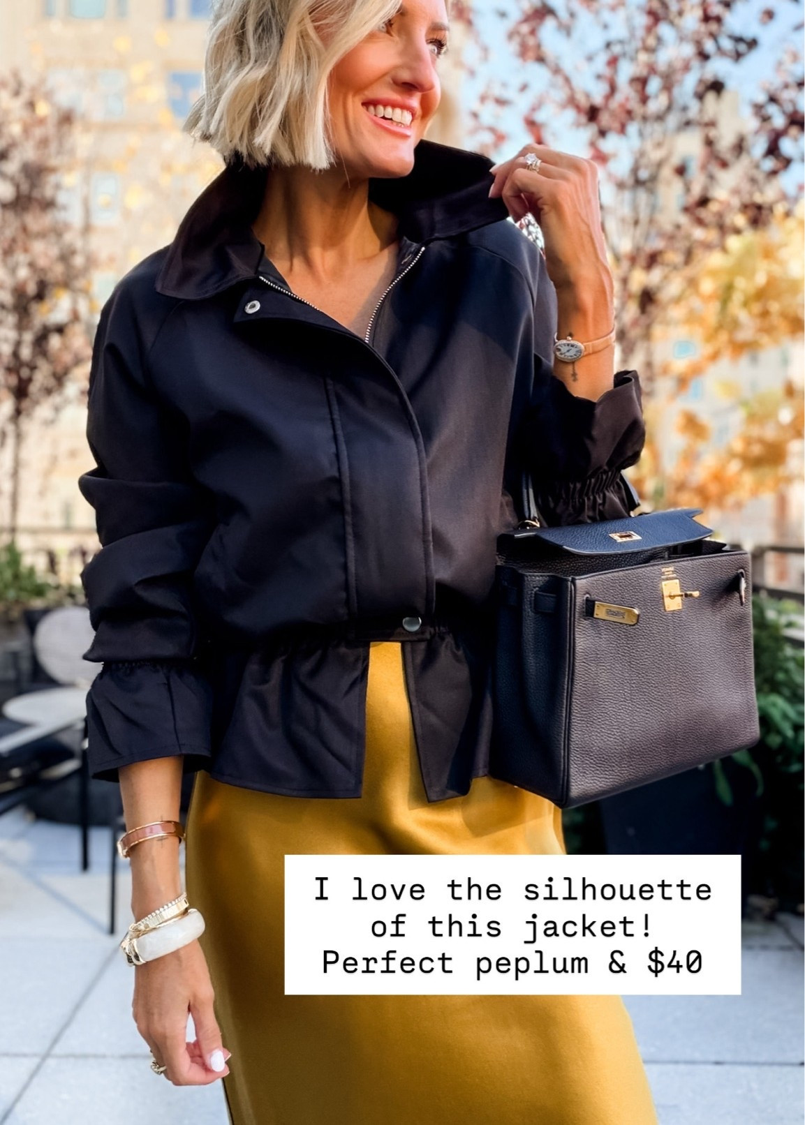 I love how this jacket cinches around the waist! I thought it would be good to have a classic black jacket for the fall! Wearing S!

Loverly Grey, Amazon, jacket, fall jacket, New York

#LTKSeasonal