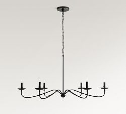Lucca Iron Chandelier (38"-50") | Pottery Barn (US)