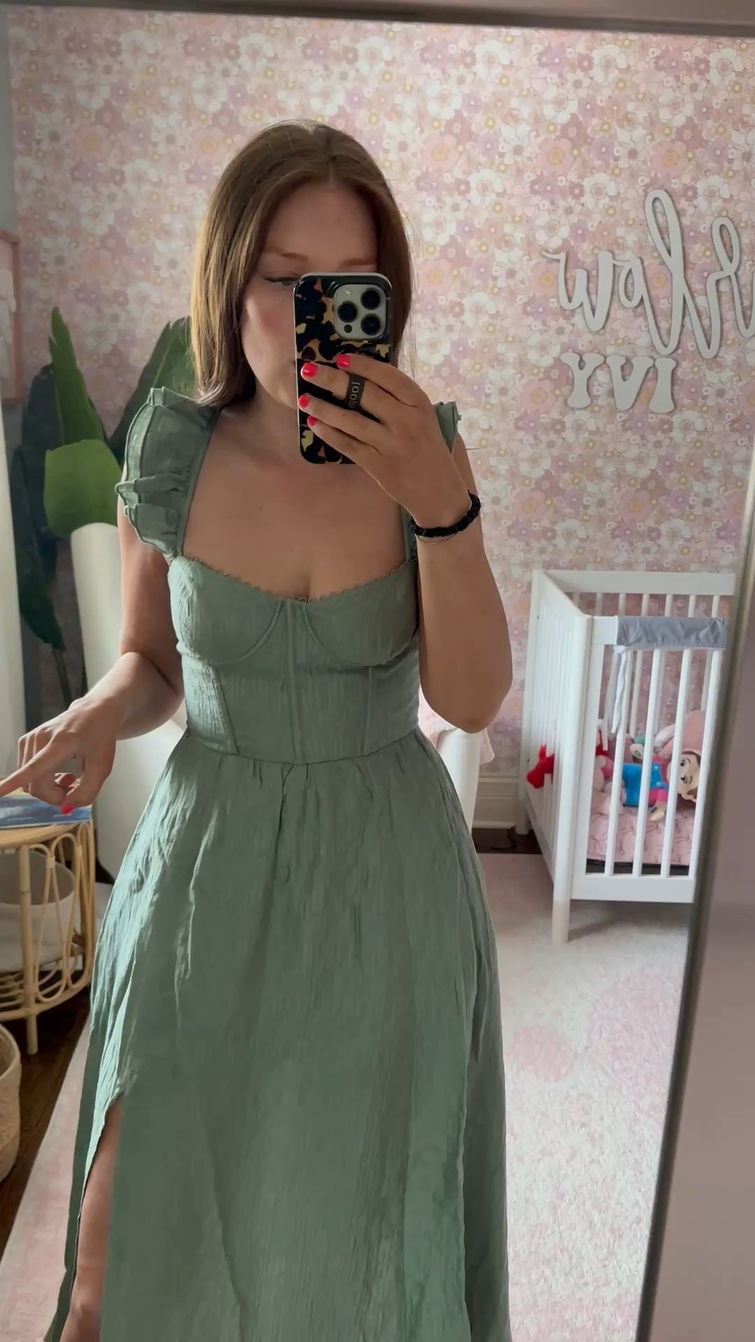 Wearing size M. Back is a corset style so can be tightened/ loosened. Midi length with a slit on the side. Comes in 3 colors and also in some prints too!! 


Wedding guest dress / dress / summer / midi dress / 

#LTKWedding #LTKMidsize #LTKSummerEdit