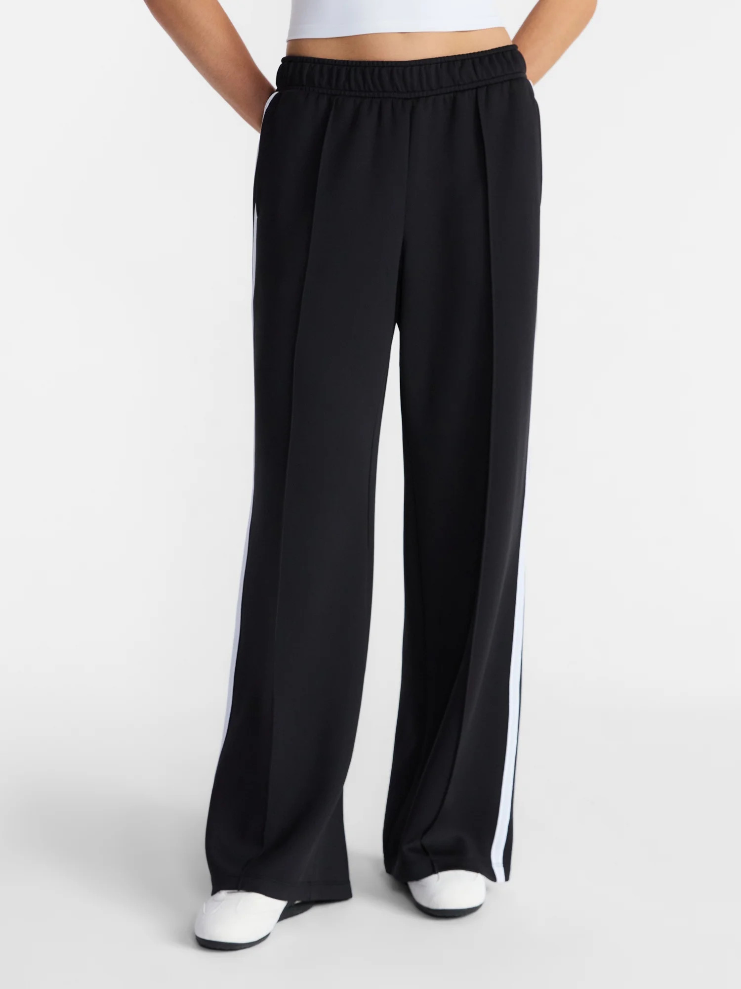 Avia Women's Pique Knit Pants, 30" Inseam, Sizes XS-XXXL | Walmart (US)