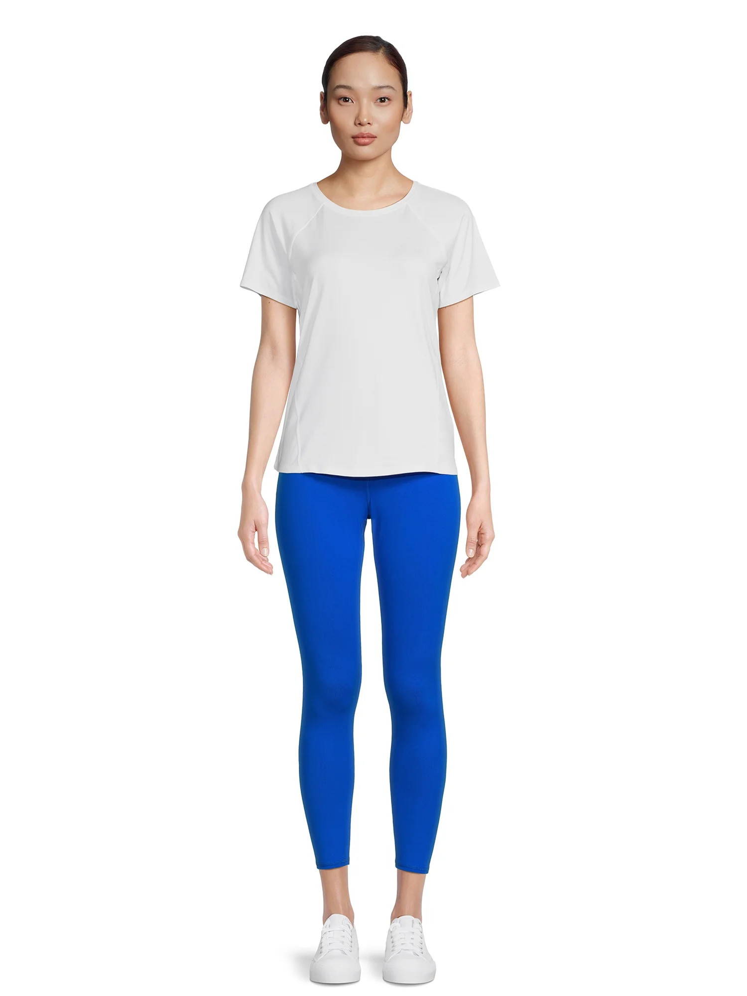 Athletic Works Women's Active T-Shirt and Leggings Set, 2-Piece, Sizes XS-XXXL | Walmart (US)