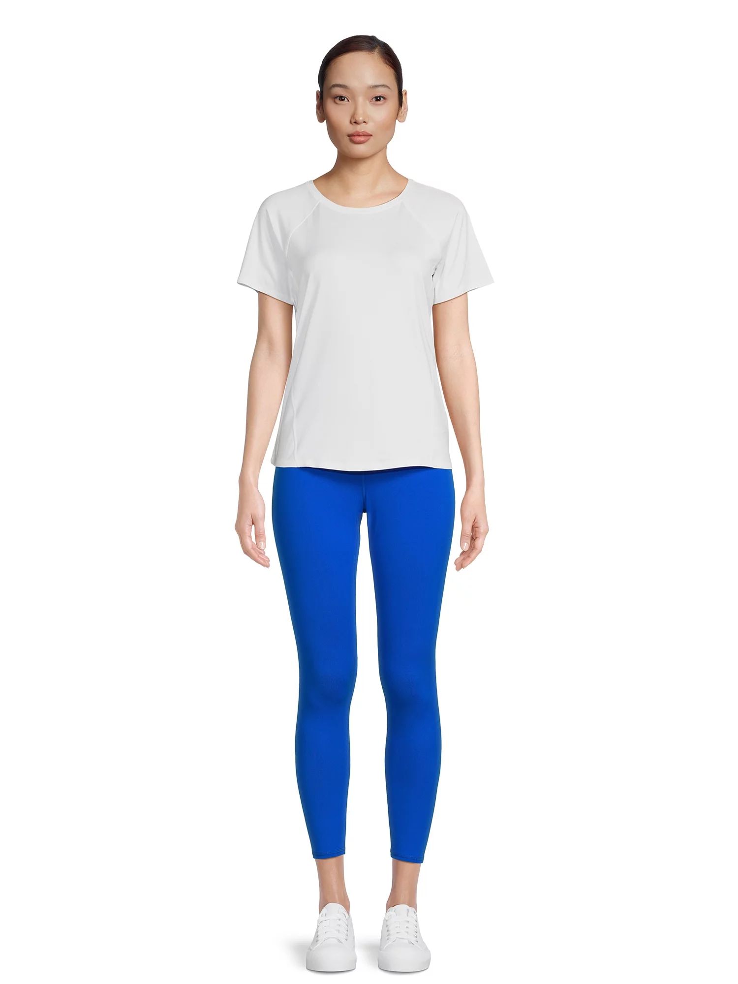Athletic Works Women's Active T-Shirt and Leggings Set, 2-Piece, Sizes XS-XXXL | Walmart (US)