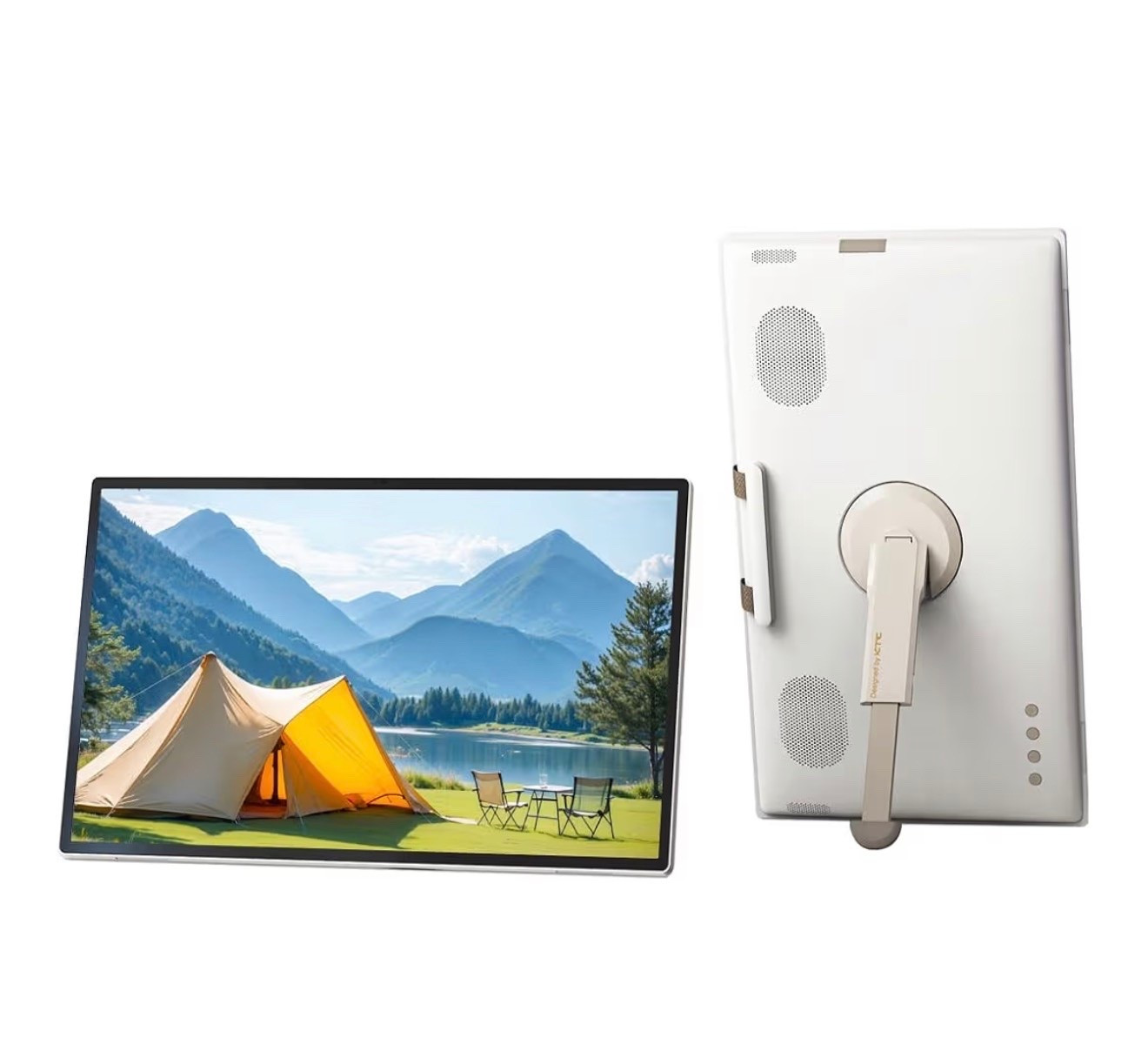 KTC 25 Inch MegPad Portable TV Tablet - Smart Touch Screen Monitor 1080P, Android 14, EDLA-Certificated, 8G+128G Storage, Built-in Camera and Battery for Outdoor Camping Travel, Remote Control,

#LTKMothersDay #LTKdayinmylife #LTKfitnessgoals