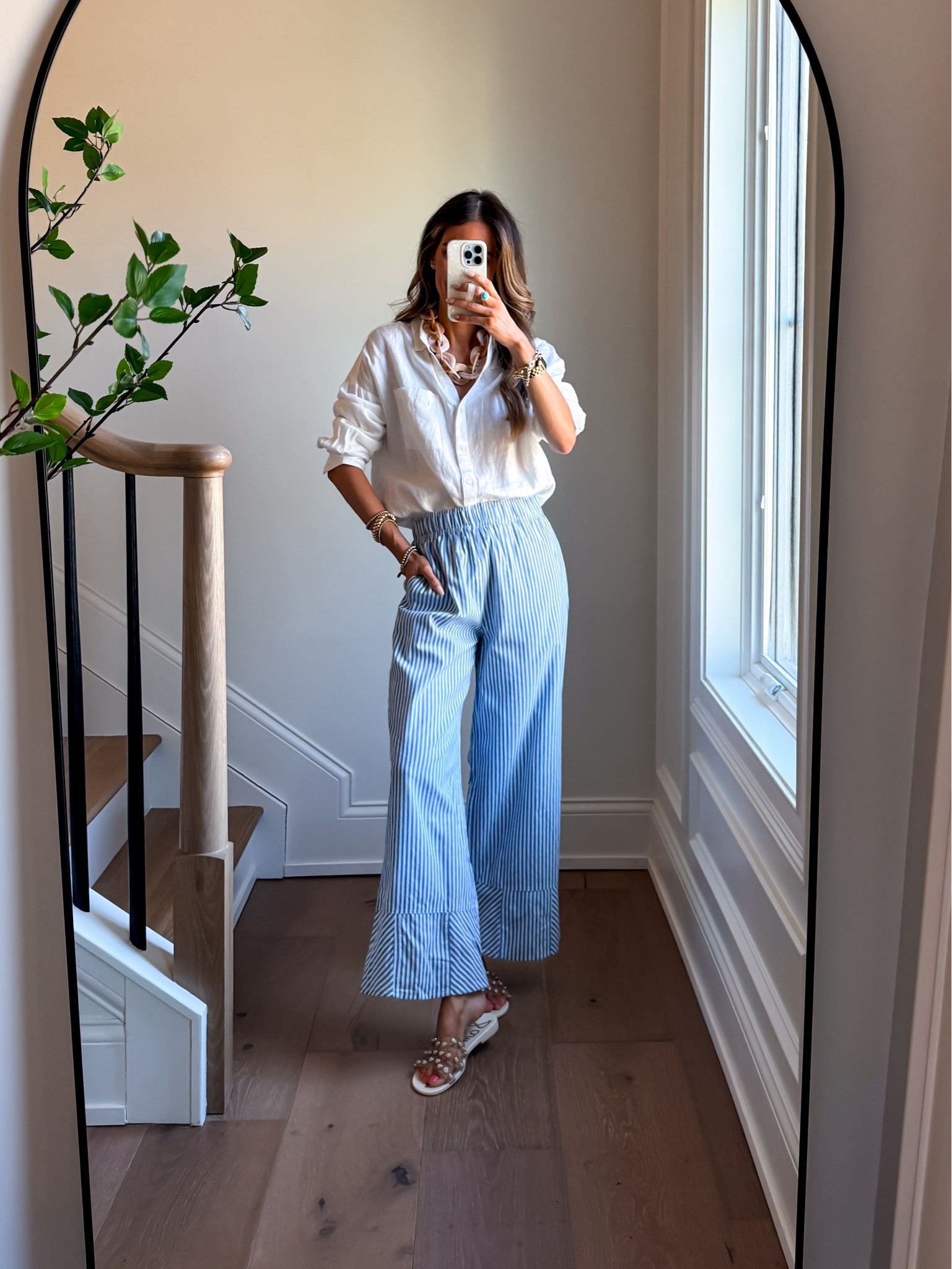 Wearing a small top and pants

#LTKgrwm #LTKmomlife #LTKActive