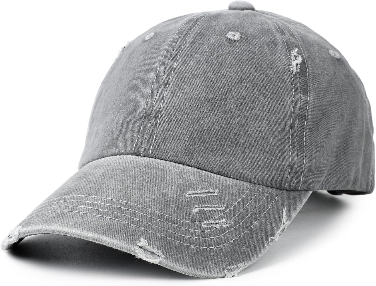 Distressed Baseball Cap Dad Hats for Men Women Vintage Washed Cotton Trucker Hat Adjustable Low P... | Amazon (US)