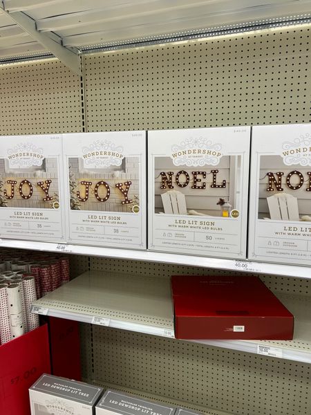 Light up JOY and NOEL signs are so pretty! We have the PEACE version from a few years ago!


#LTKHoliday #LTKSeasonal