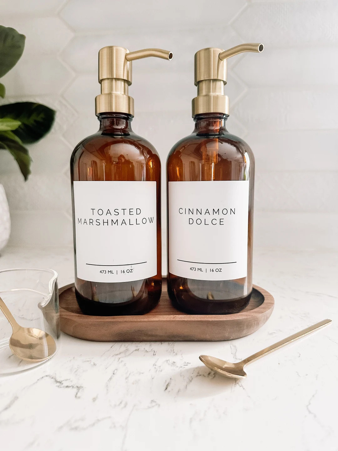 16oz Coffee Syrup Bottle Dispensers, Refillable Pump Bottles for Coffee Bar, Kitchen Cafe & Homem... | Etsy (US)