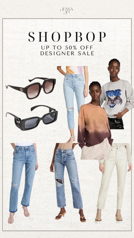 Shopbop up to 50% off designer sale anine bing dale agolde sale gucci sale gucci sunglasses

#LTKunder100 #LTKunder50 #LTKsalealert