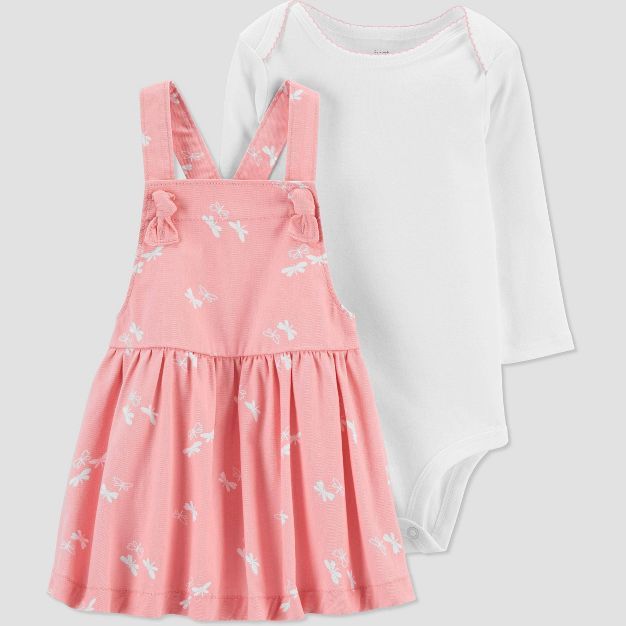 Baby Girls' Dragonfly Skirtall Top & Bottom Set - Just One You® made by carter's Pink | Target