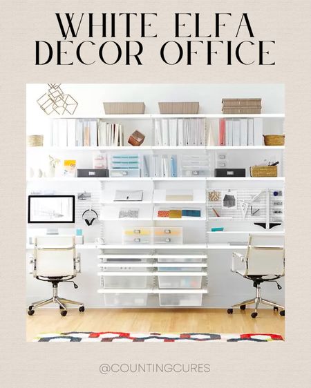 Make your office space organized and neat with the Elfa Decor Office shelves!
#furniturefinds #declutteringhacks #organizationtips #containerstore

#LTKhome #LTKstyletip