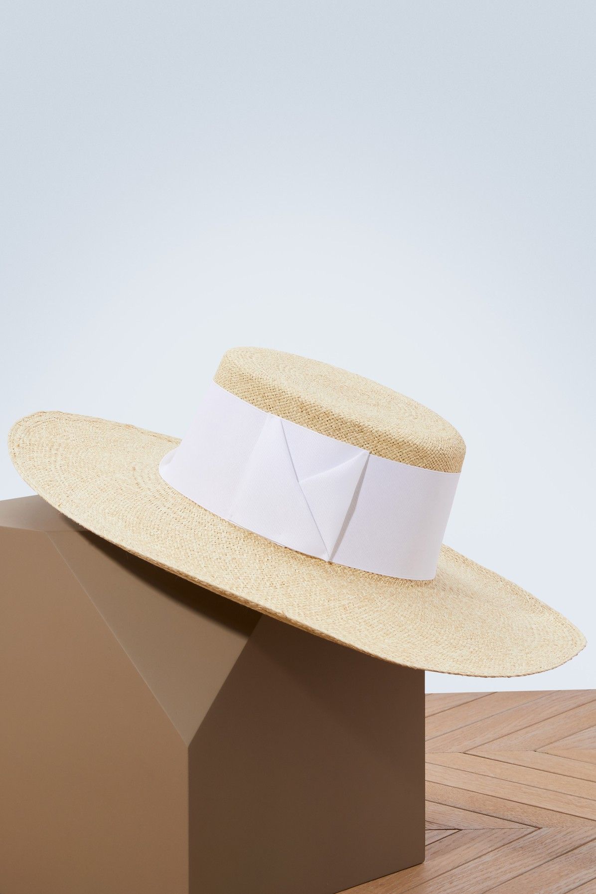 Panama hat with large ribbon | 24S (APAC/EU)