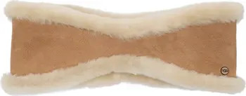 UGG Reversible Genuine Shearling Headband | Nordstrom Rack
