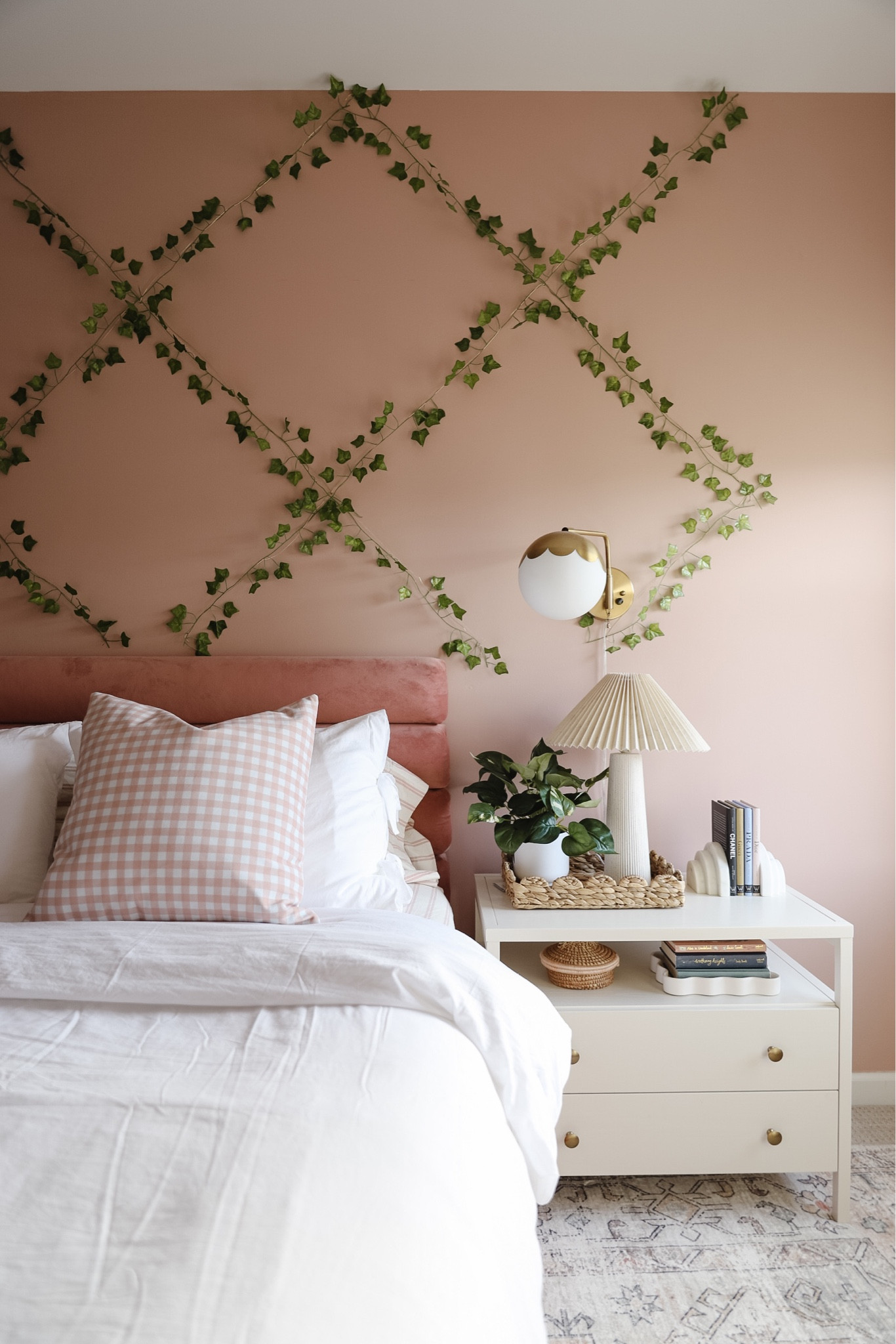 Teen girl room, ivory wood nightstand 

#LTKKids #LTKHome #LTKFamily