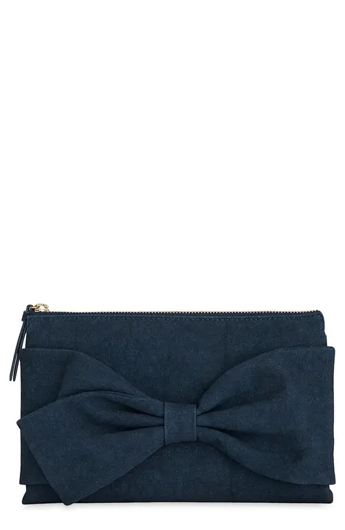Rebecca Minkoff Bow Denim Clutch at Nordstrom | Nordstrom