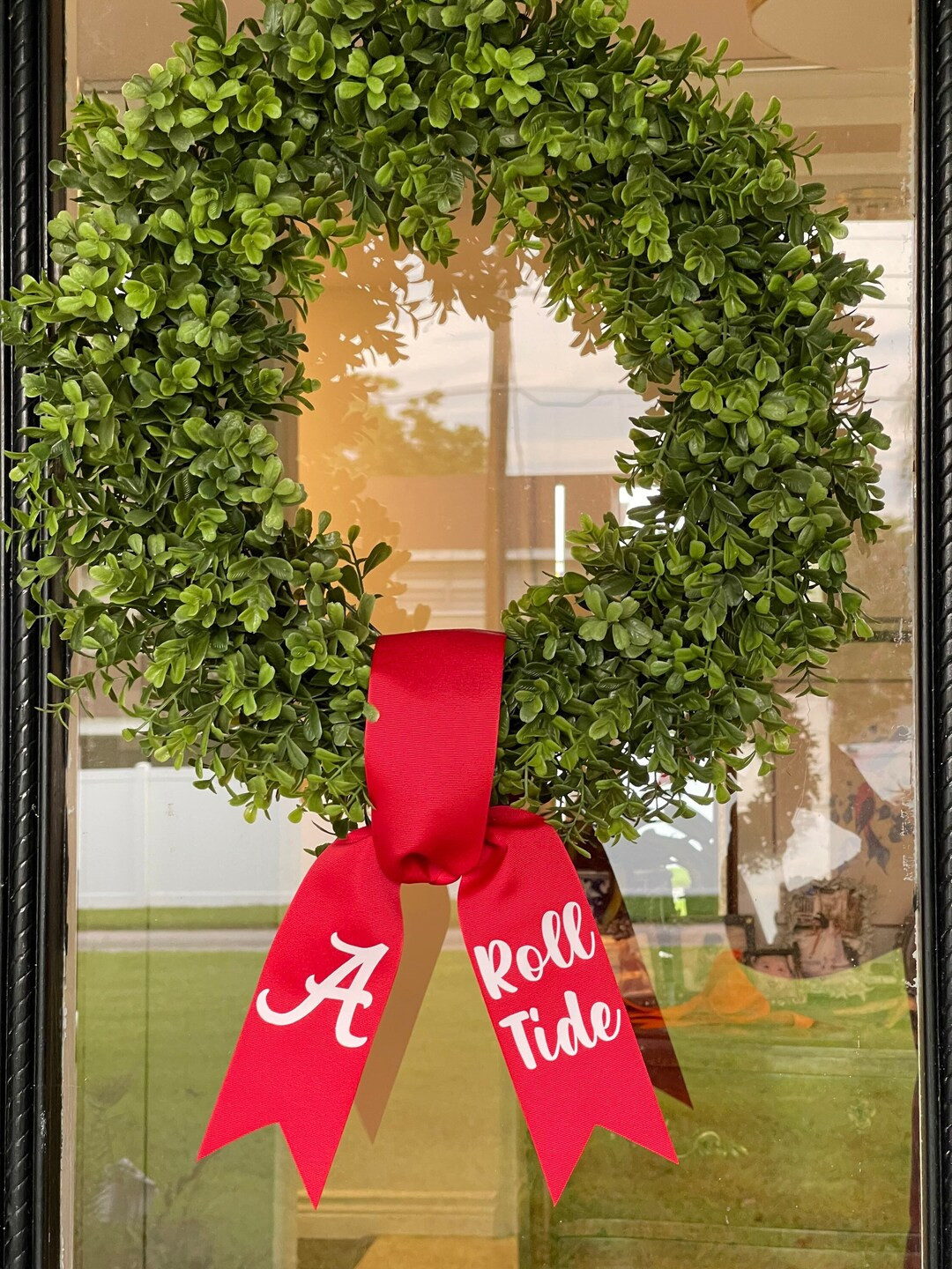 Alabama Game Day Wreath Sash Football Season Crimson Tide - Etsy | Etsy (US)