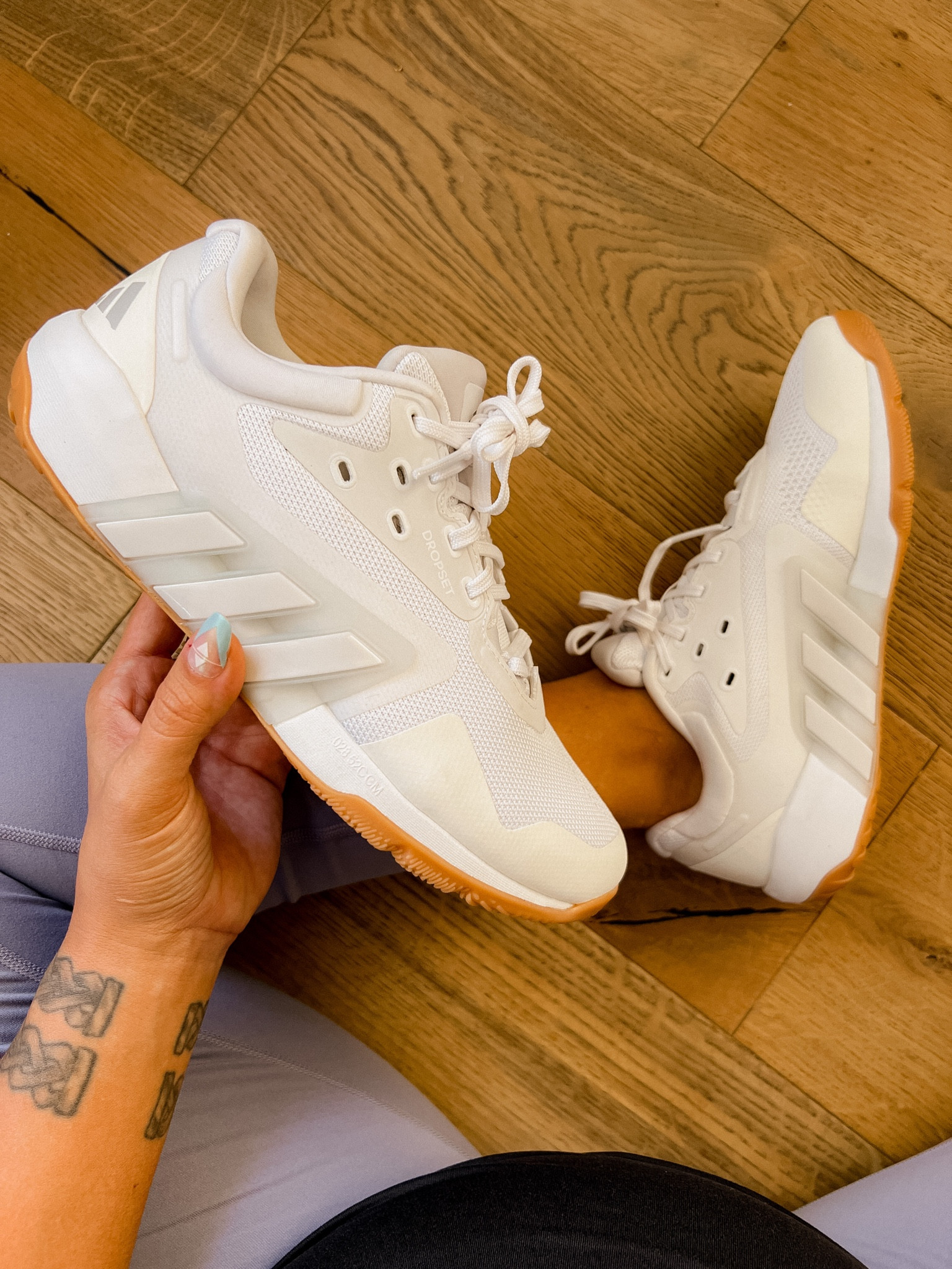 New favorite training shoes. 
Fit true to size  
@adidas #ad 

#LTKstyletip #LTKfit #LTKshoecrush