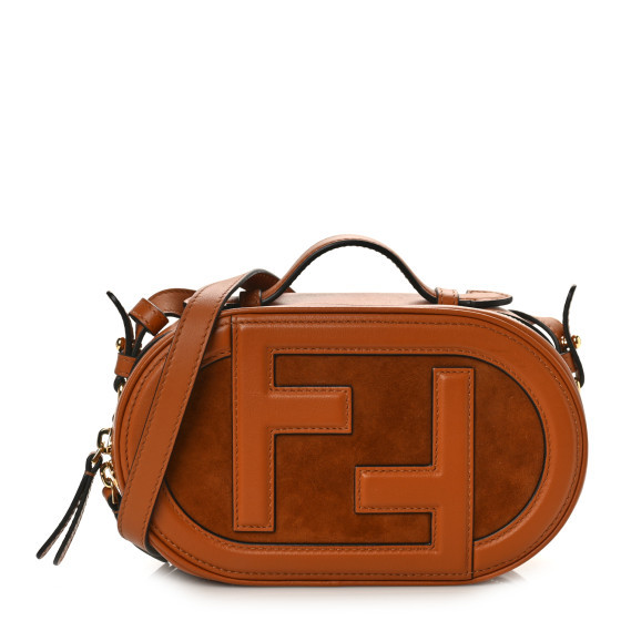 Vitello Grace Camoscio O'Lock Mini Camera Case Cuoio | FASHIONPHILE (US)