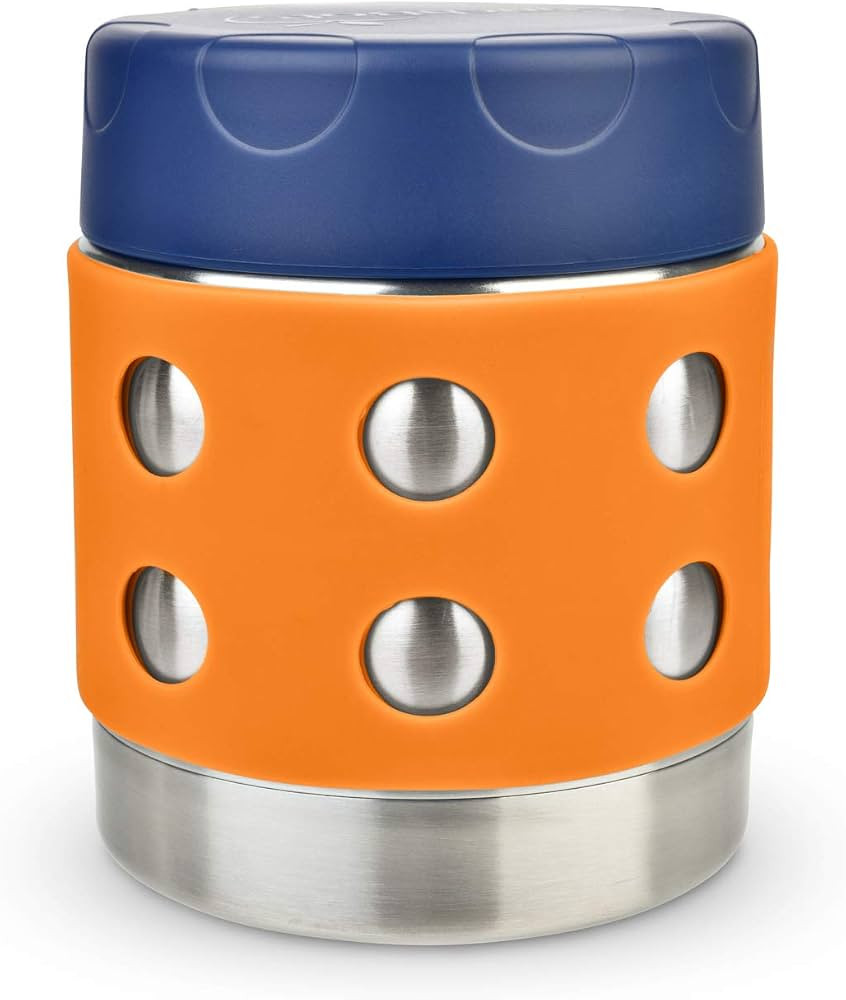 LunchBots Thermal 8 oz Triple Insulated Thermos - Hot 6 Hours or Cold 12 Hours - Leak Proof Therm... | Amazon (US)