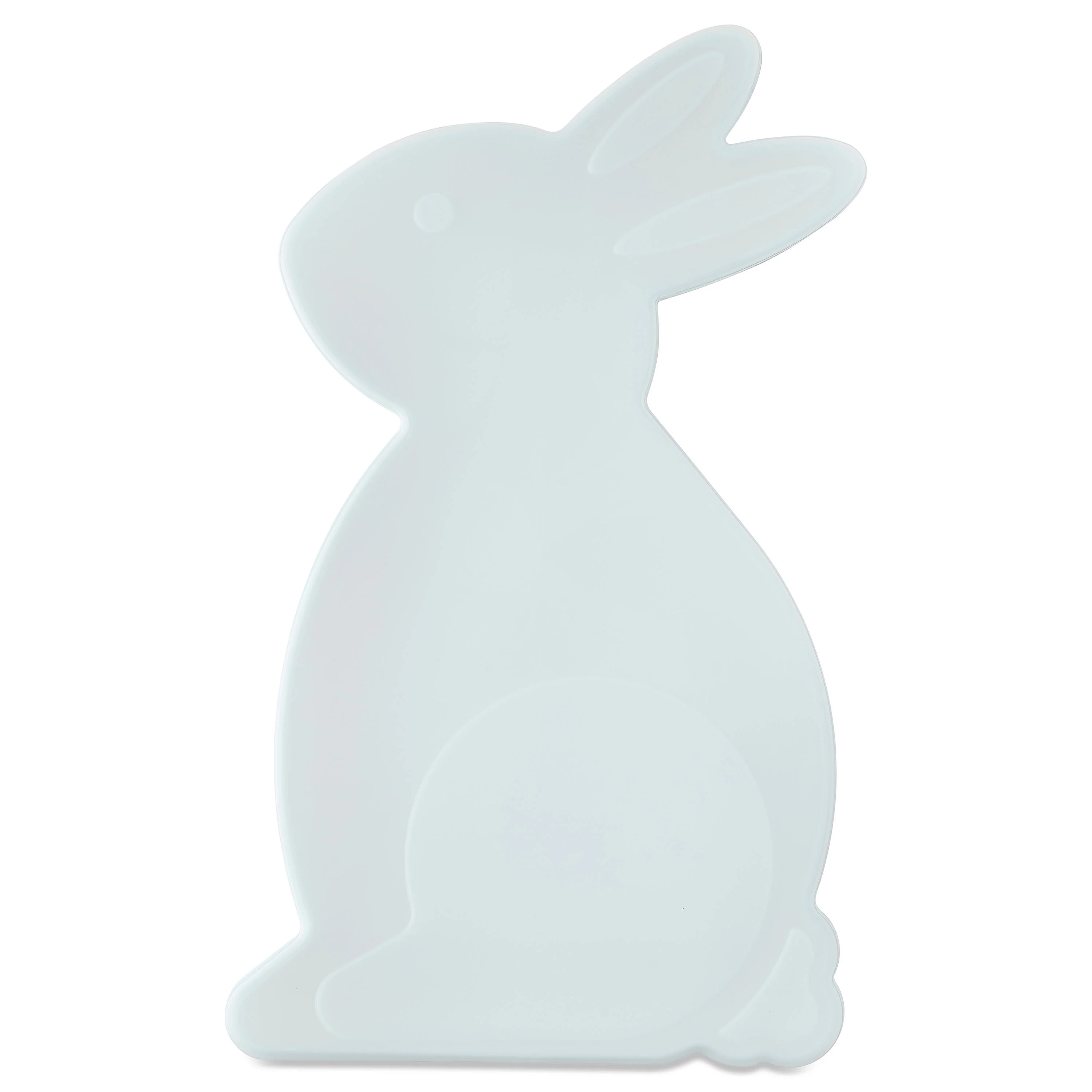 Bunny-Shaped Plastic Container, White, 17", Easter by Way To Celebrate | Walmart (US)
