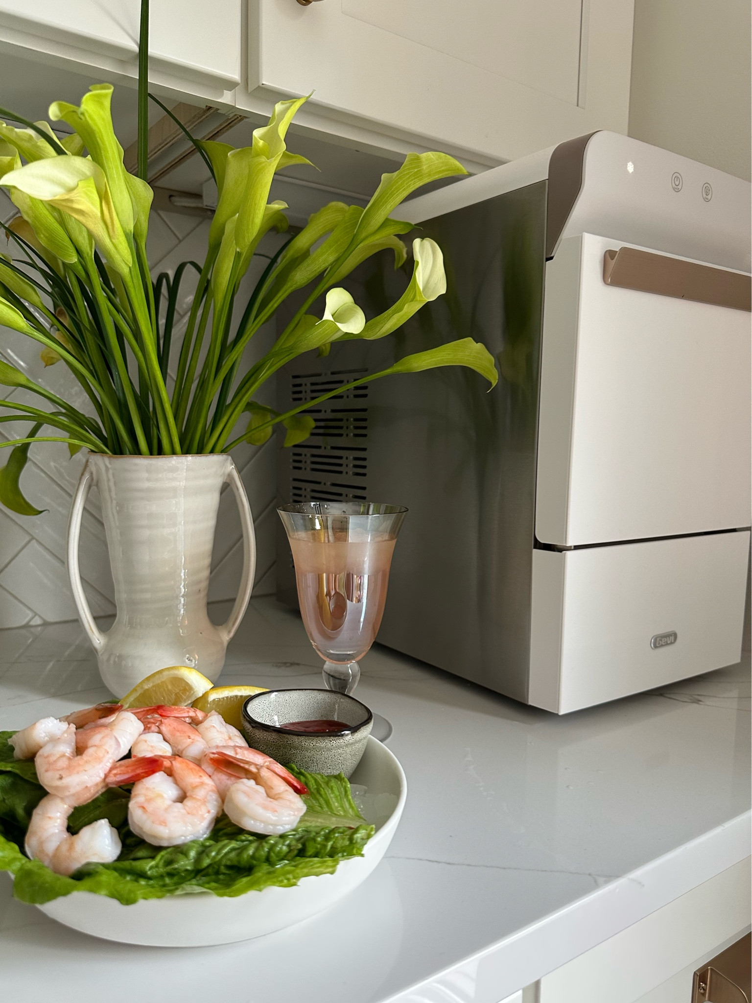 Gevi Nugget ice maker 

I love using this nugget ice not only for drinks but it’s great for food that needs to be kept cool and more! 
A must have in your home. 

Home decor, kitchen must have, white kitchen, home electrics, small appliances, ice, home decor, kitchen counters, quartz counters

#LTKhome #LTKGiftGuide #LTKFind