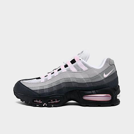 Nike Men's Air Max 95 Big Bubble Casual Shoes in Black/Pink Foam/White Size: 15.5 | Finish Line (US)