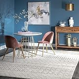 nuLOOM Moroccan Blythe Area Rug - 7x9 Area Rug Transitional Grey/Ivory Rugs for Living Room Bedroom Dining Room Kitchen | Amazon (US)