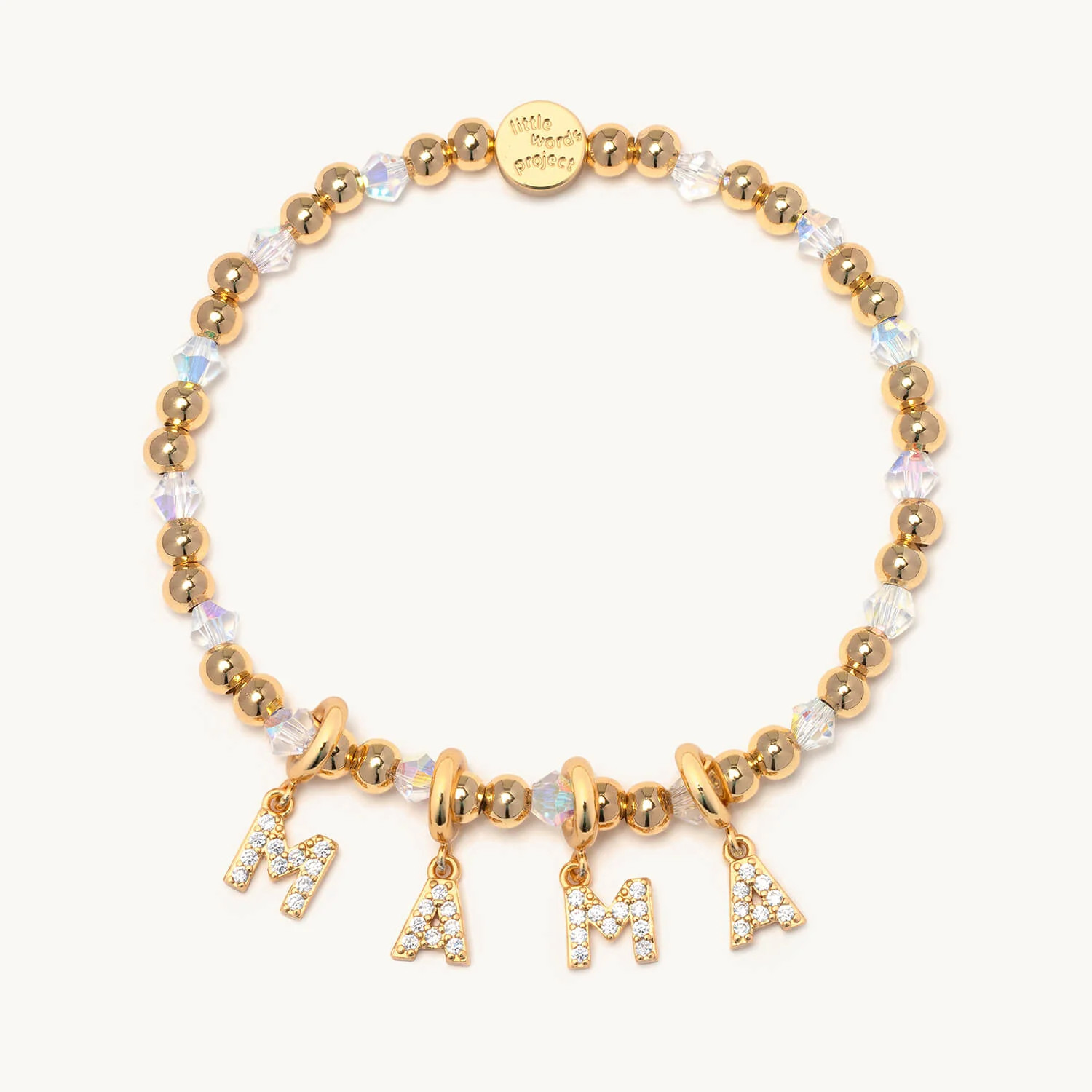 ‘MAMA’ CZ Letter Charms Gift Set- Mother’s Day | Little Words Project