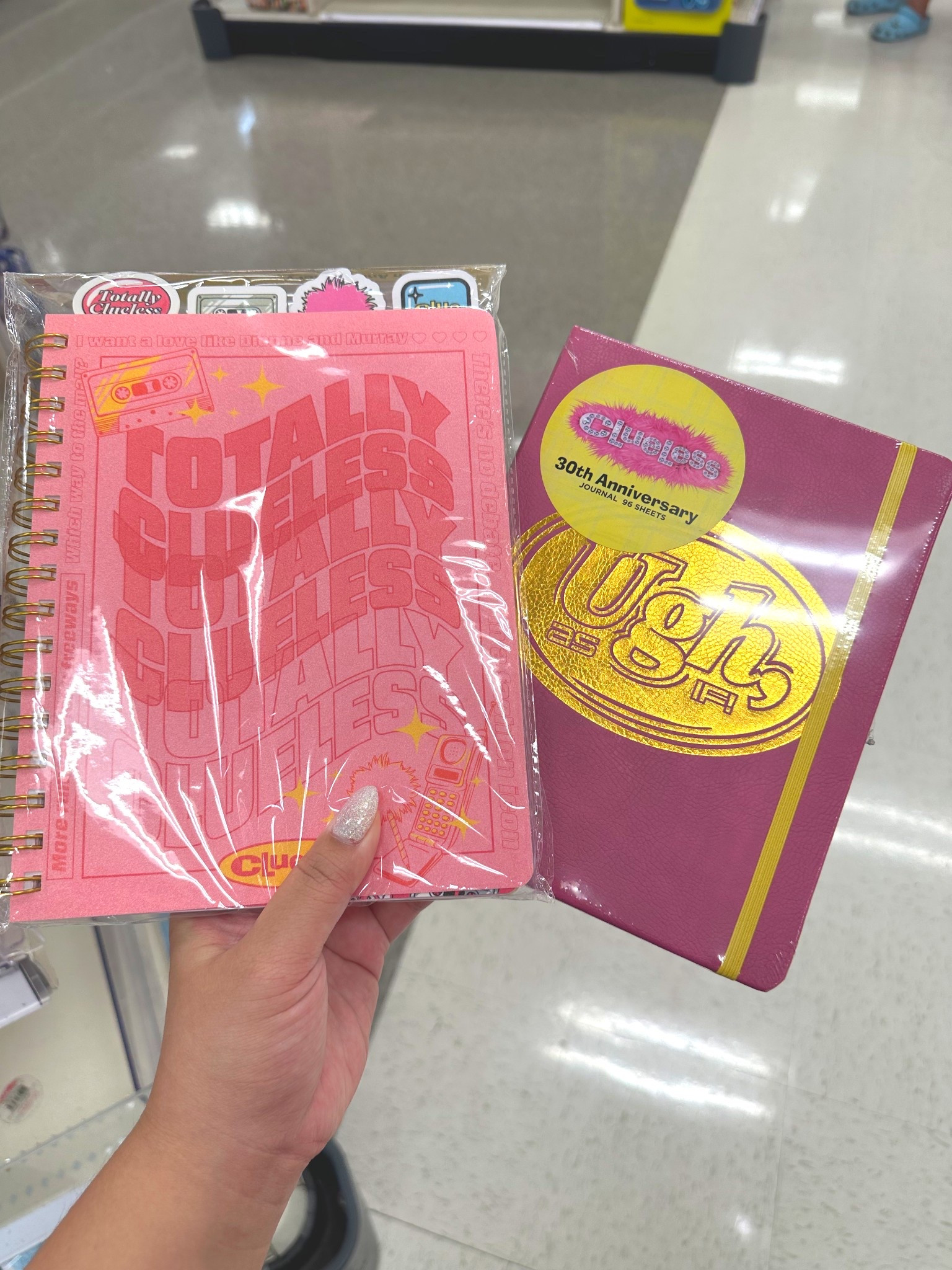 Clueless journals and notebooks from target 