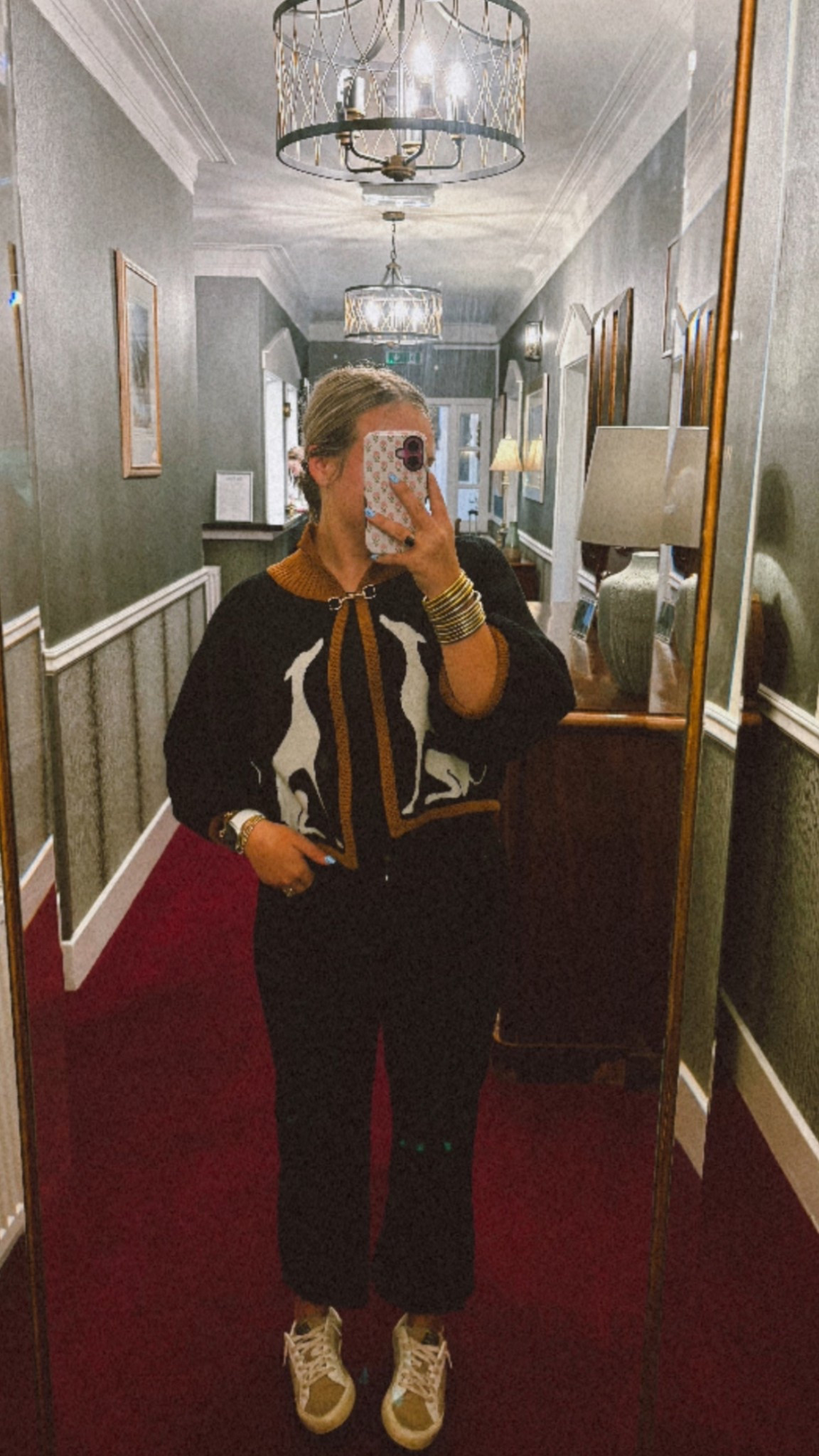 Scotland outfit 🏴󠁧󠁢󠁳󠁣󠁴󠁿 obsessed with this dog sweater from Anthropologie!! Also loving these jeans from Amazon- they are SO COMFY!! 🤎

#LTKStyleTip #LTKSeasonal #LTKTravel