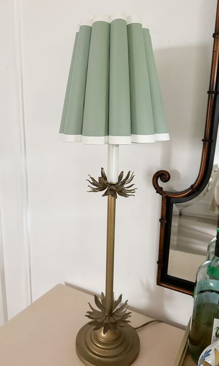 I made these fluted lampshades but I found an Etsy shop who makes custom orders just like them. There are so many color options and they really updated my old lamps on my sideboard | scalloped lampshade | pleated lampshade #homedecor #lightingg

#LTKsalealert #LTKstyletip #LTKhome
