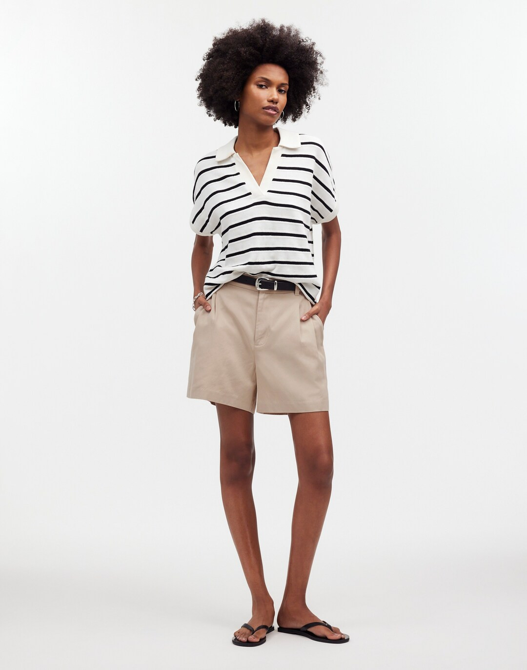 The Harlow Short in Drapey Twill | Madewell