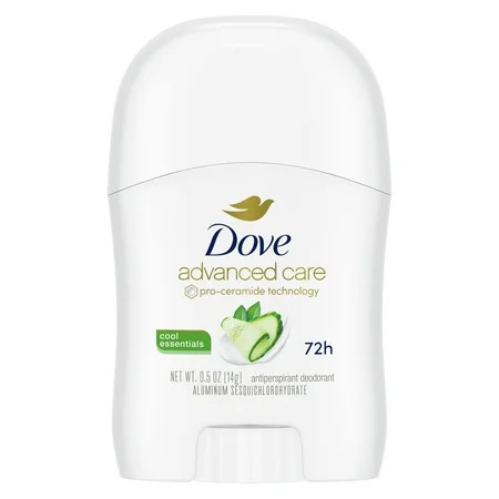 Dove Advanced Care Antiperspirant Deodorant Stick for Women Cool Essentials with Pro Ceramide Technology 0.5 oz | Walmart (US)