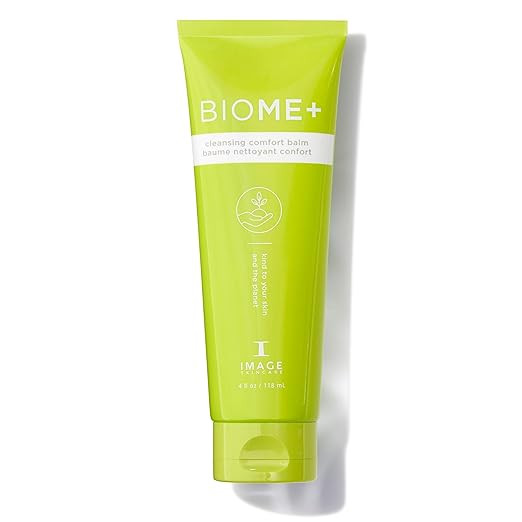 IMAGE Skincare BIOME+ Cleansing Comfort Balm, Microbiome Friendly Gentle Cleanser, Reduces Moistu... | Amazon (US)