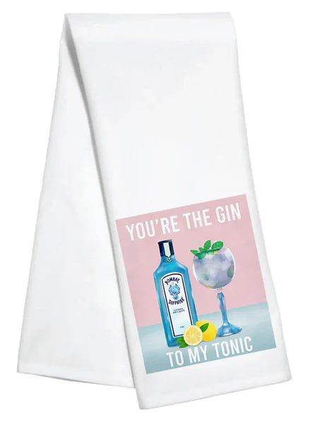 Kitchen Towel - Gin to my Tonic Color | Toss Designs