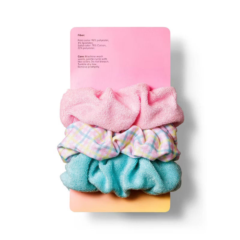 Hair Twister Set 3pc - Stoney Clover Lane x Target Pink/Rainbow/Blue | Target